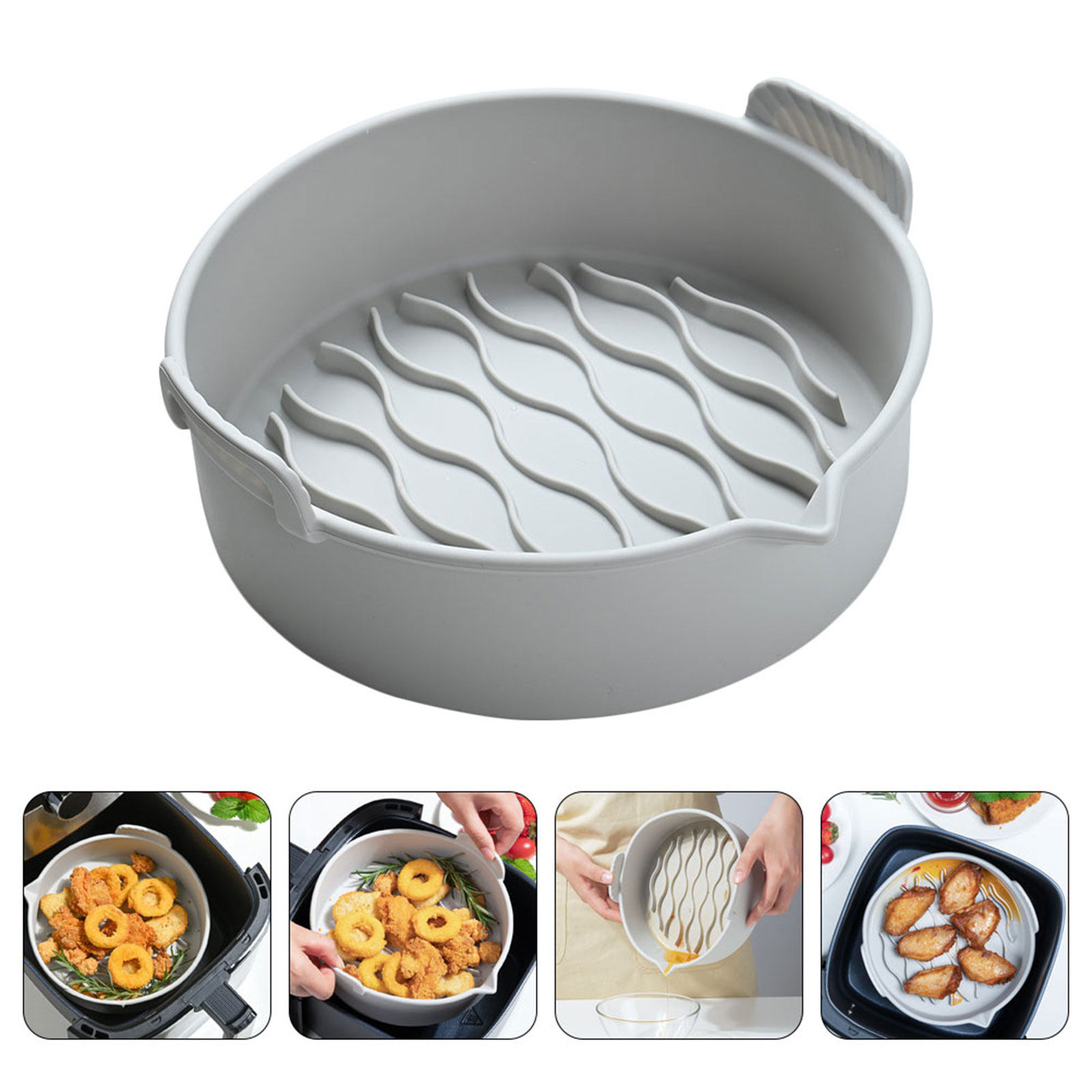 Air Fryer - Household Air Fryer Silicone Liner Nonstick