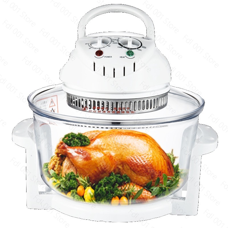 Air Fryer - Glass Air fryer Light wave furnace