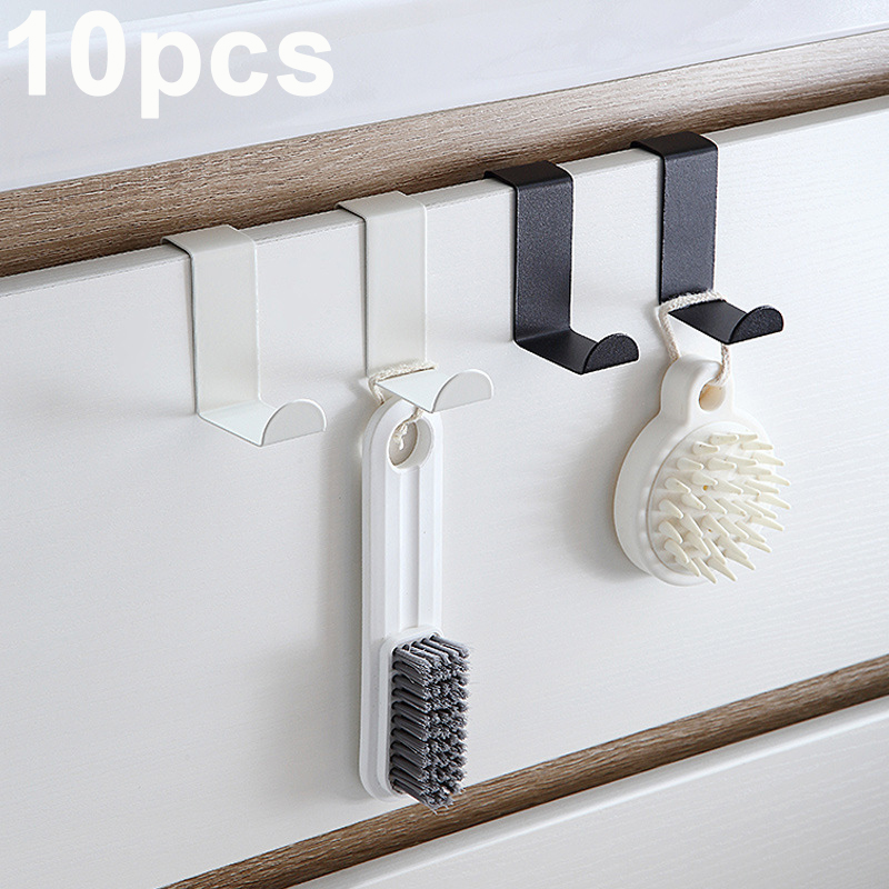 Kitchen Appliances Cabinet - Z-Shaped Bathroom Cabinet Door Hook Stainless