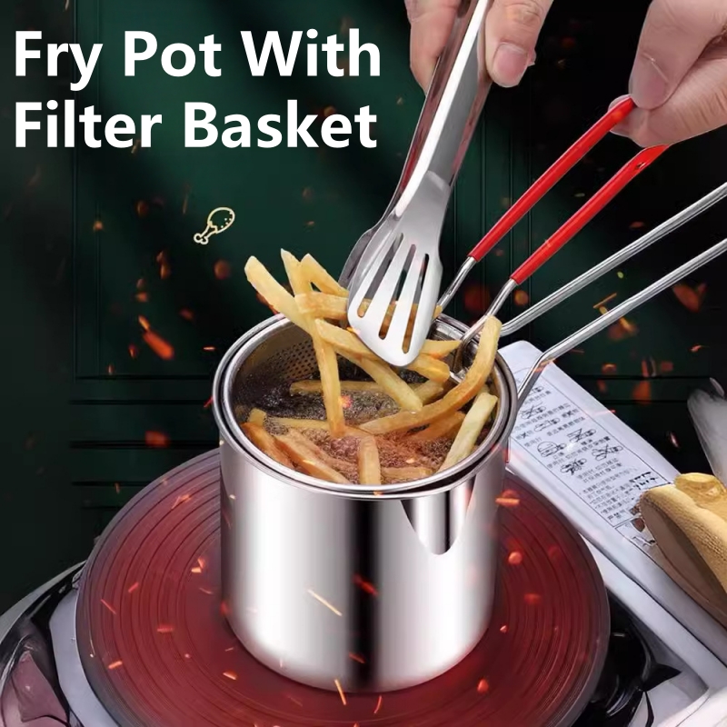 Rice Cooker - 304 Stainless Steel Deep Fryer Pot