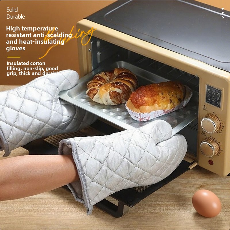 Microwave Oven - Kitchen insulation gloves, high temperature resistant