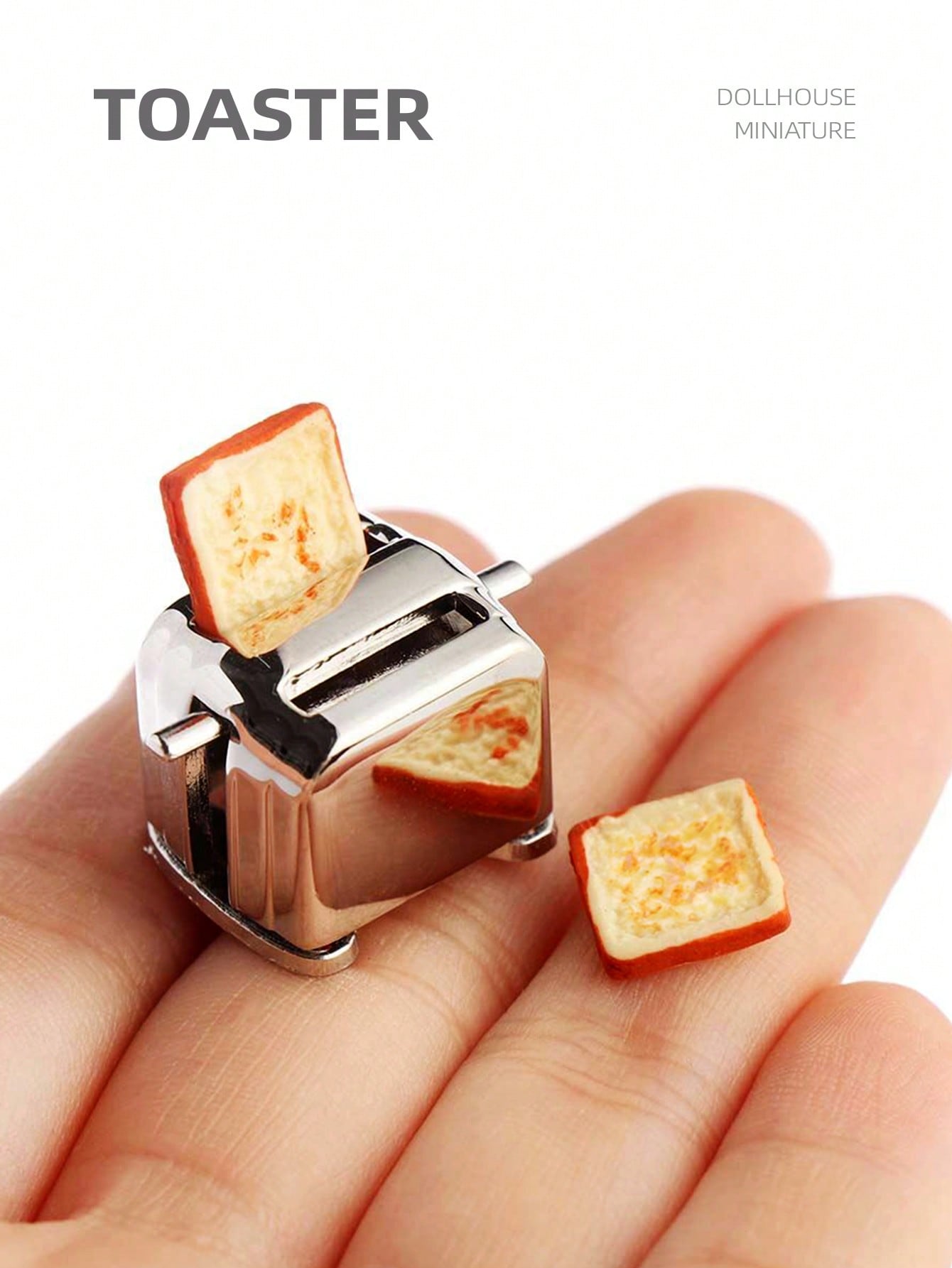 1:12 Dollhouse Miniature Toast - đánh giá và giá Toaster