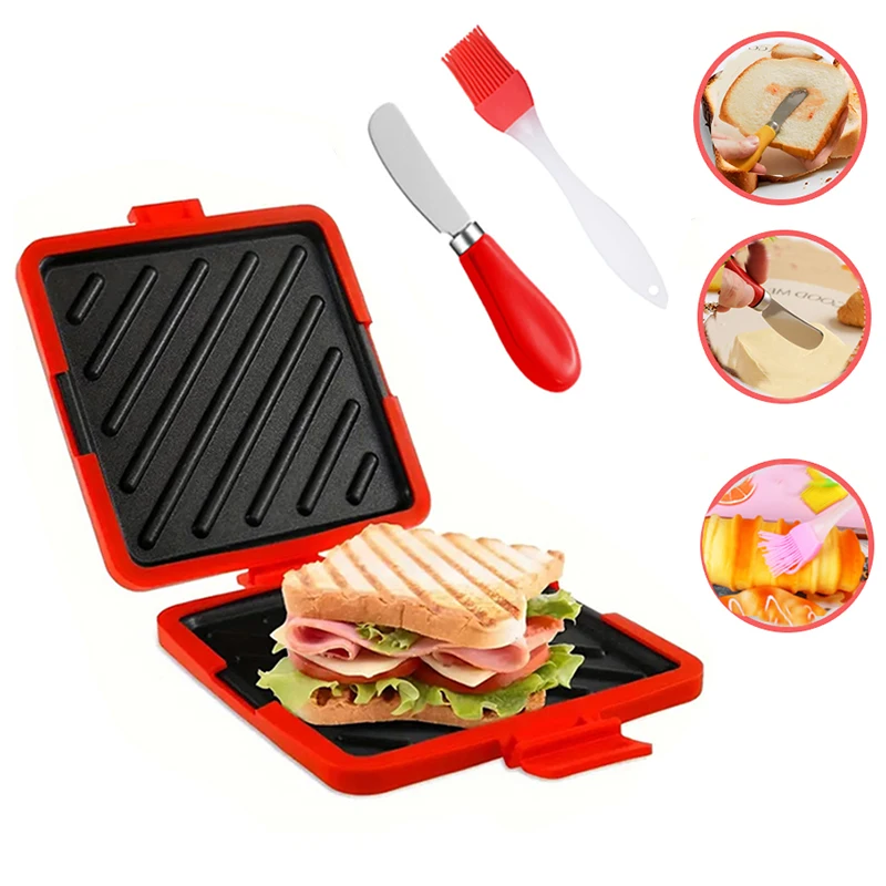 3pack Food Grade Sandwich Toas - đánh giá và giá Toaster