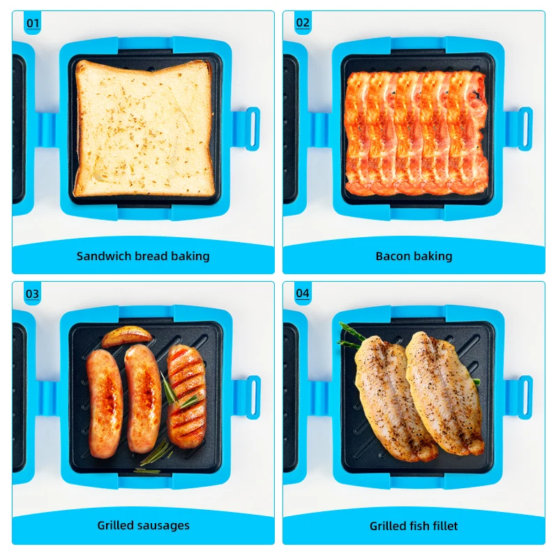 3pack Food Grade Sandwich Toas - đánh giá và giá Toaster