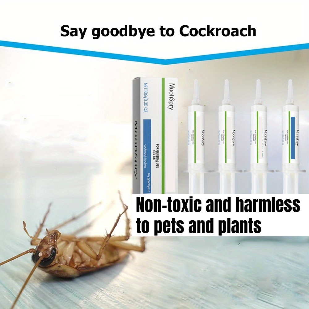 4 Tubes Cockroach Attractant B - đánh giá và giá Kitchen Appliances Cabinet