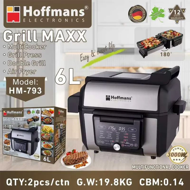 For Hoffmans 6L 3000W Digital  - đánh giá và giá Air Fryer