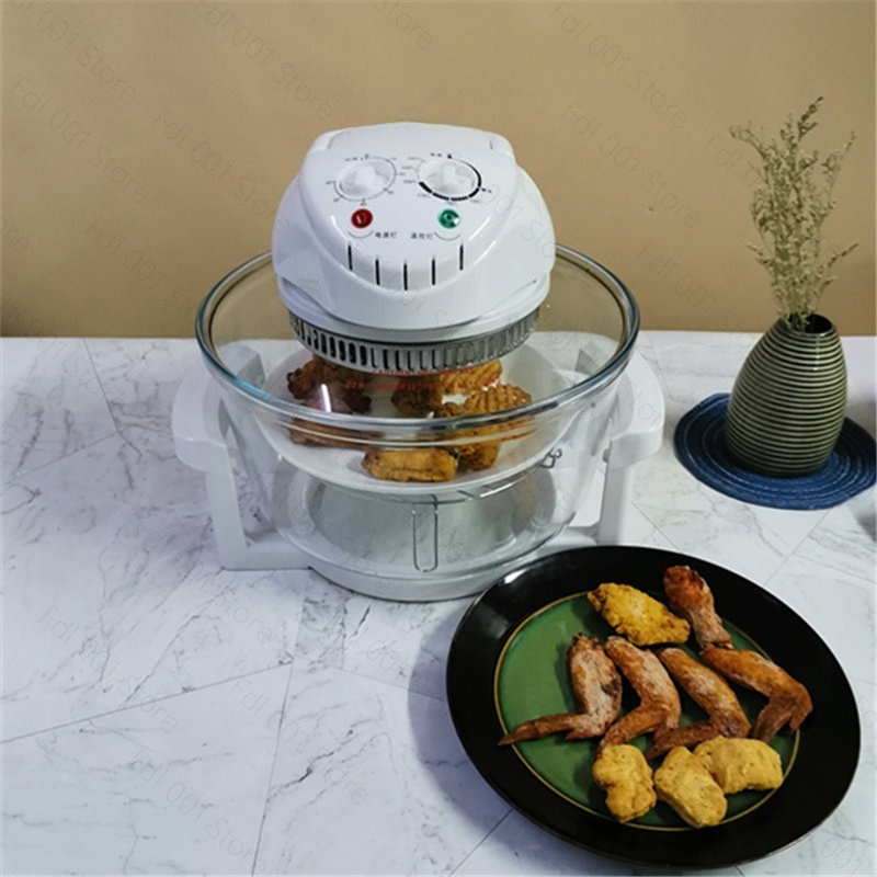 Glass Air fryer Light wave fur - đánh giá và giá Air Fryer