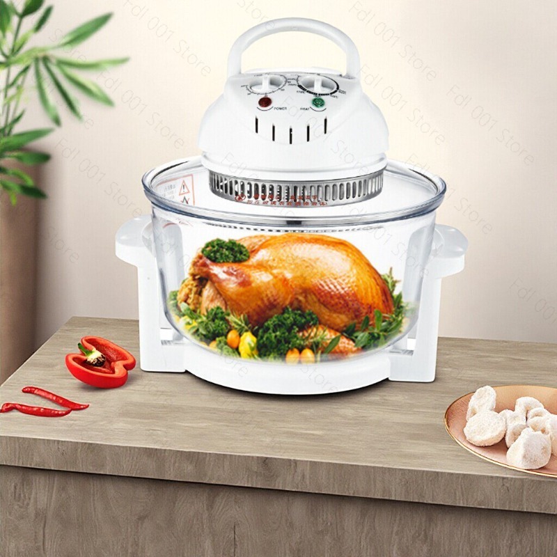 Glass Air fryer Light wave fur - đánh giá và giá Air Fryer