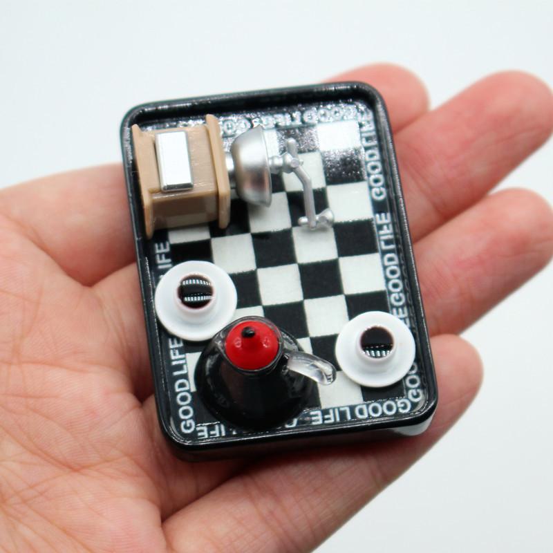 Dollhouse Miniature Coffee Mak - đánh giá và giá Coffee Maker