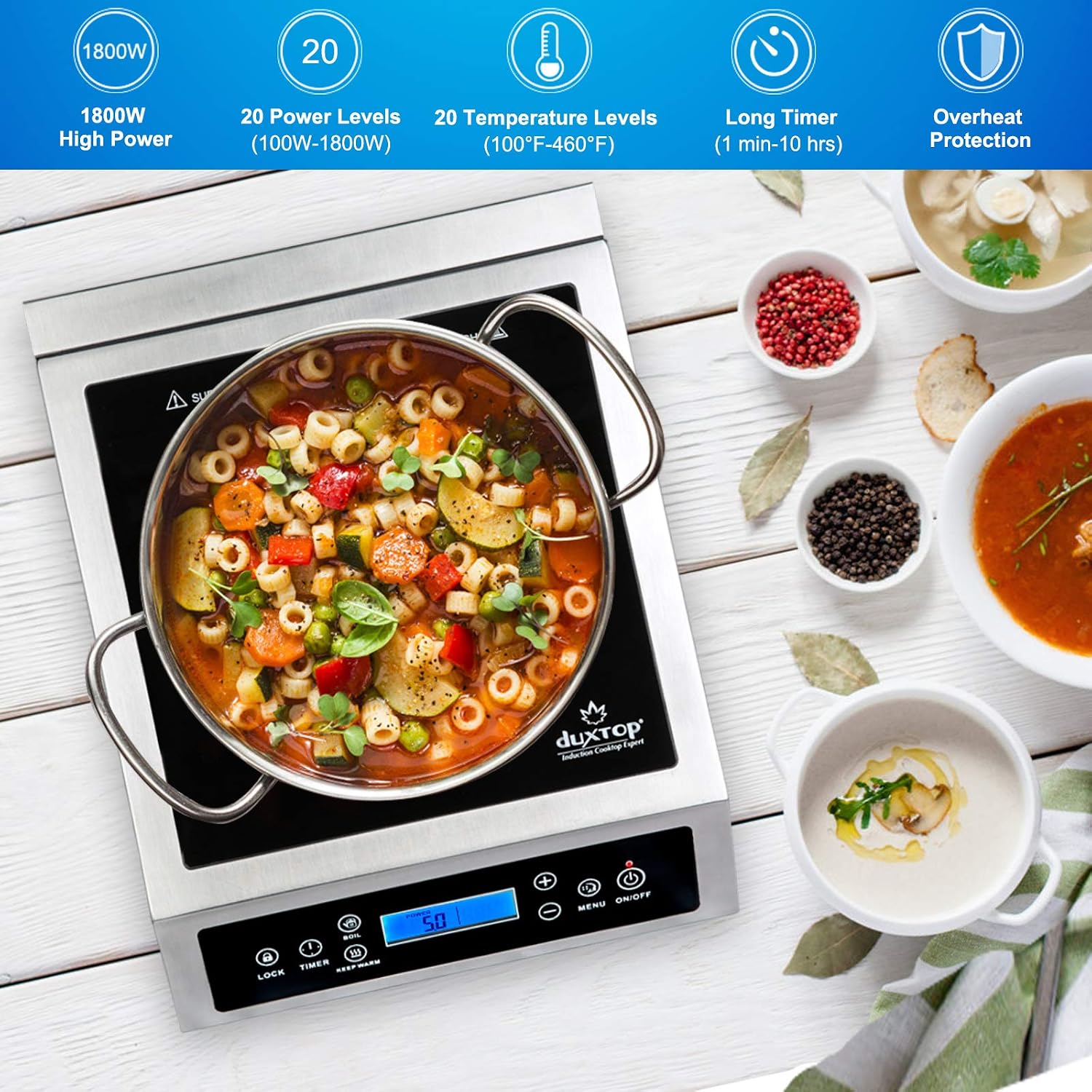 Professional Portable Inductio - đánh giá và giá Induction Cooktop Portable