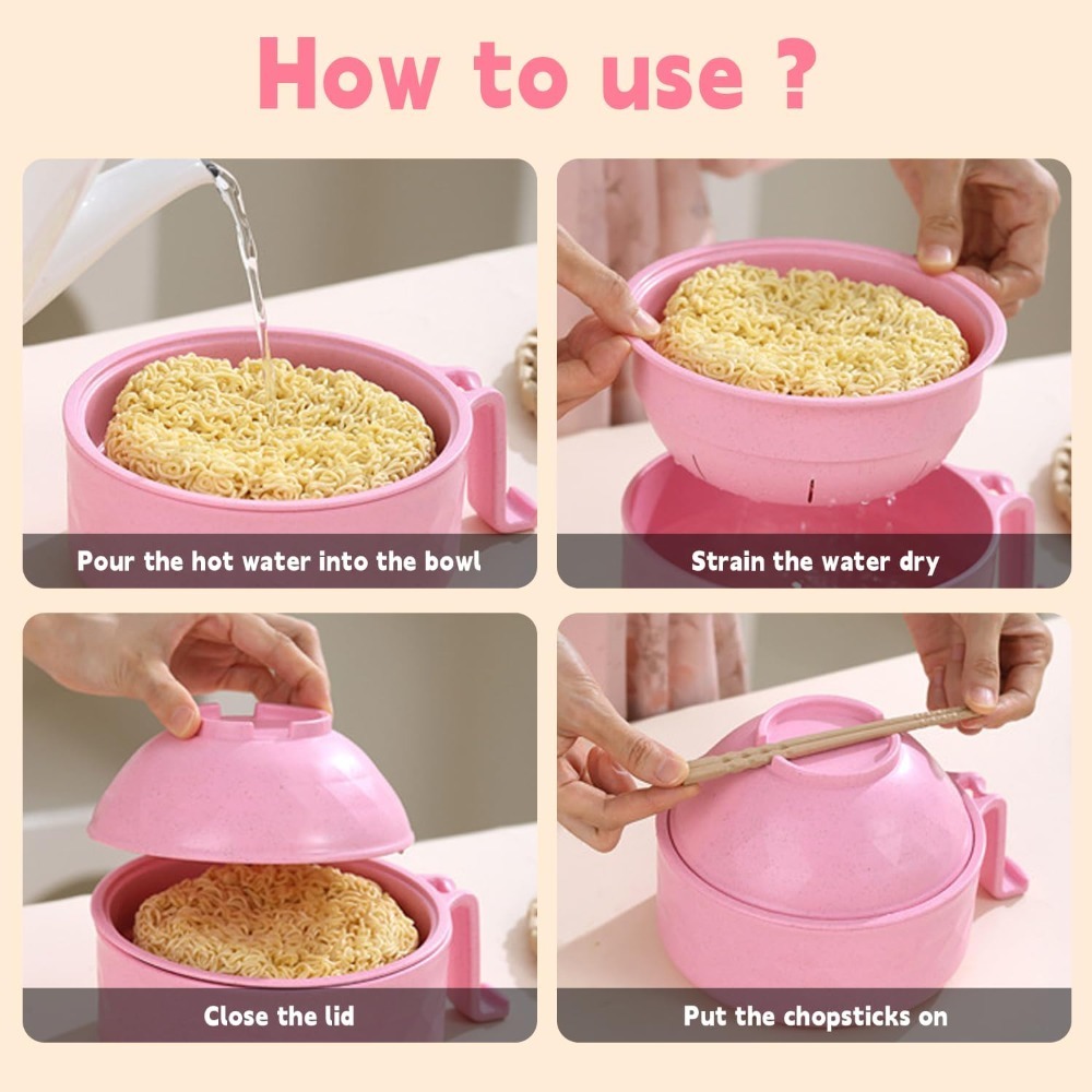 Microwave Ramen Bowl 6-Piece S - đánh giá và giá Rice Cooker