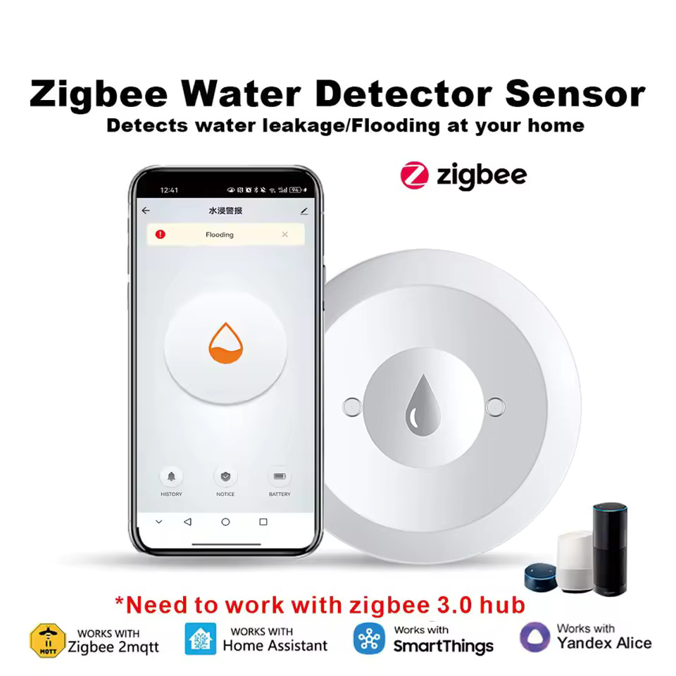 Zigbee Water Sensor Flood Leak - đánh giá và giá Kitchen Appliances Video