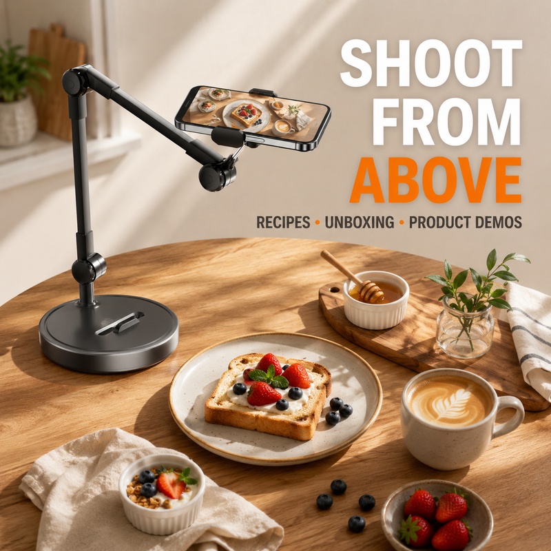Overhead Phone Stand Desktop T - đánh giá và giá Kitchen Appliances Video