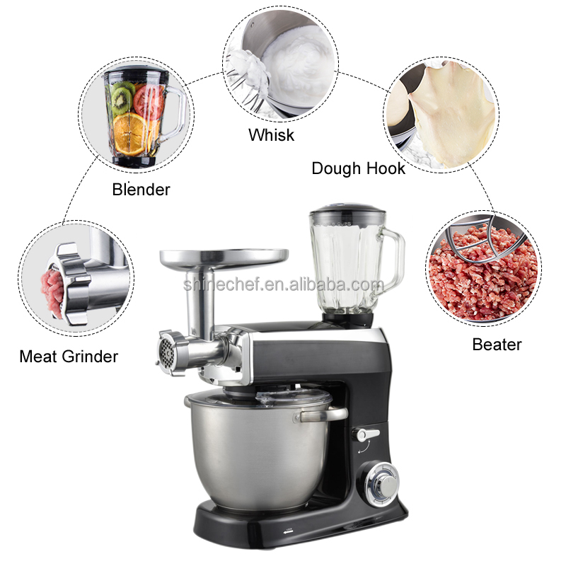 Electric 7.5L 8.5L Dough Mixer - đánh giá và giá Stand Mixer