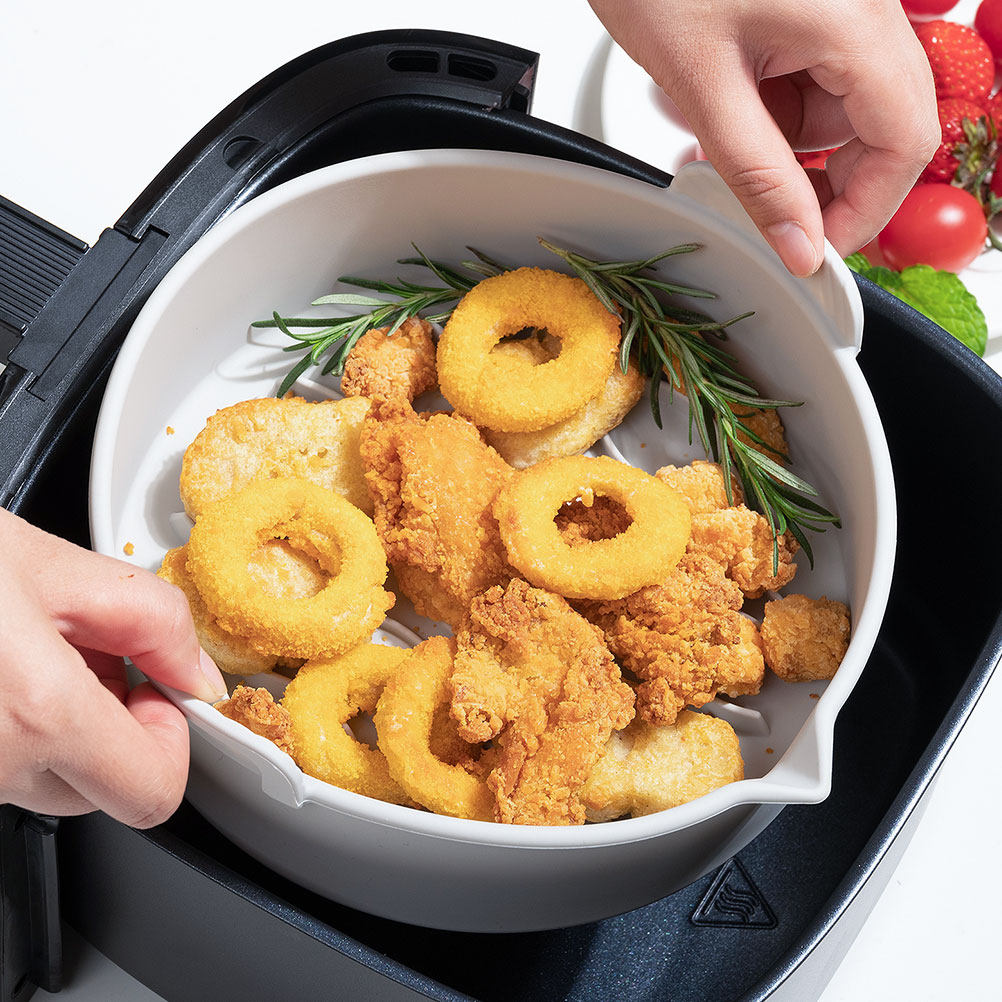 Household Silicone Air Fryer B - đánh giá và giá Air Fryer
