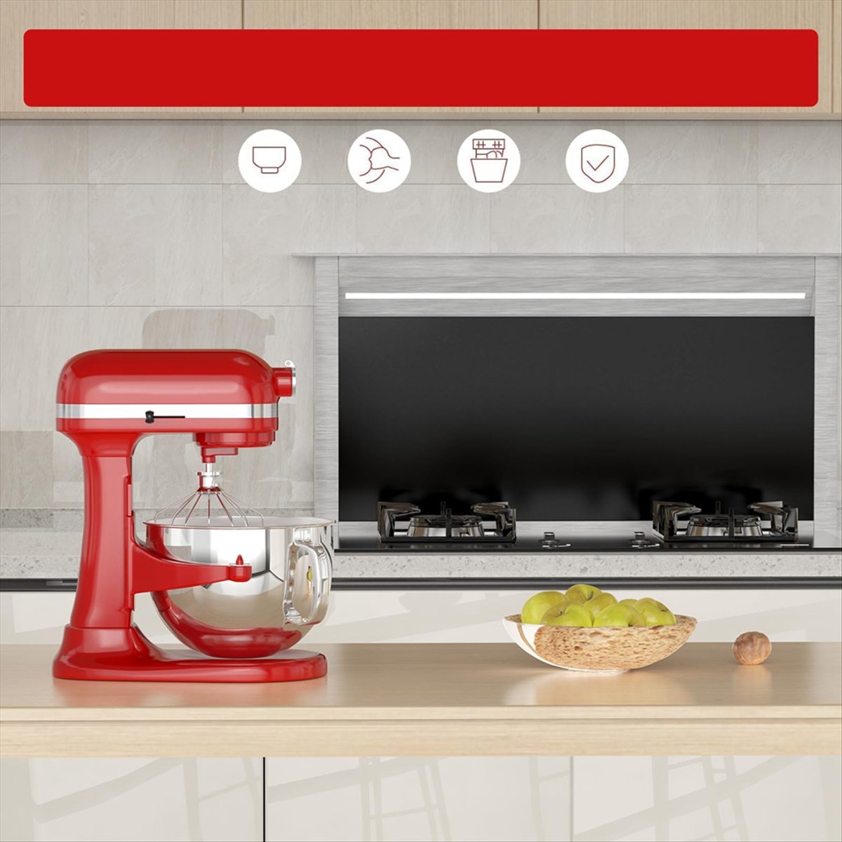 6QT Stainless Steel Mixer Bowl - đánh giá và giá Stand Mixer