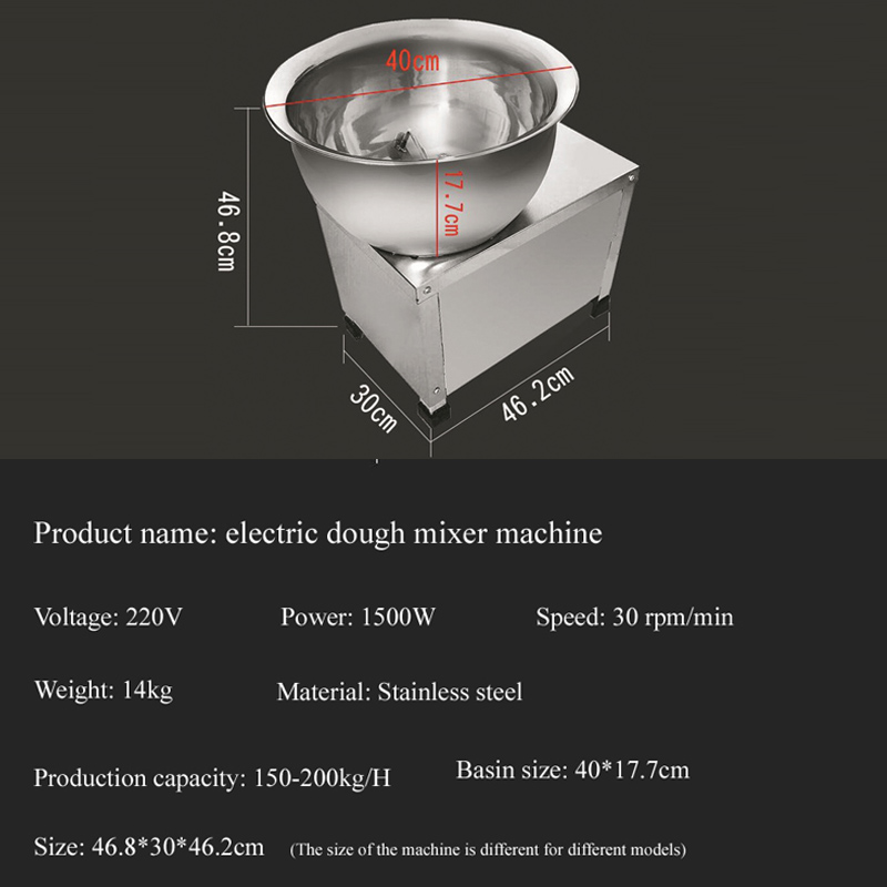 Flour Dough Mixer Machine Knea - đánh giá và giá Kitchen Appliances In