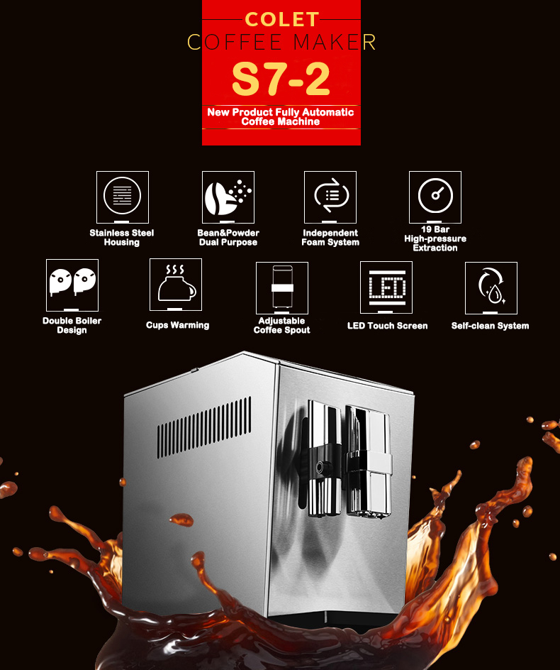 New Product S7-2 Stainless Ste - đánh giá và giá Coffee Maker