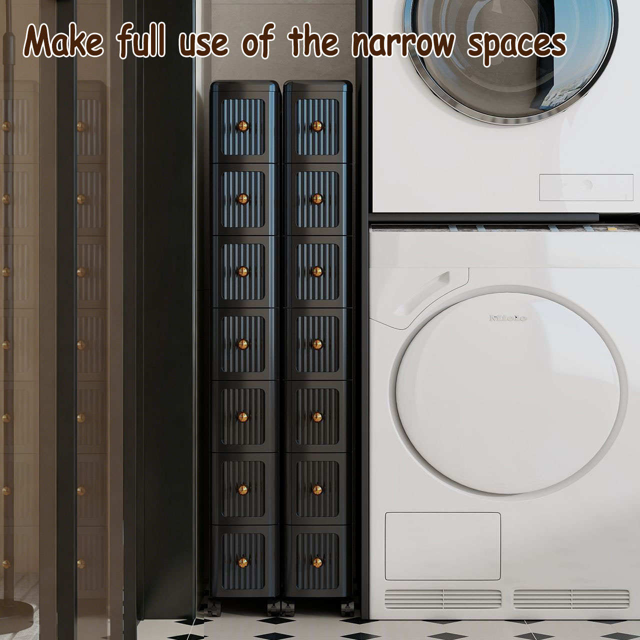 15CM Narrow Gap Drawer Storage - đánh giá và giá Kitchen Appliances Cabinet