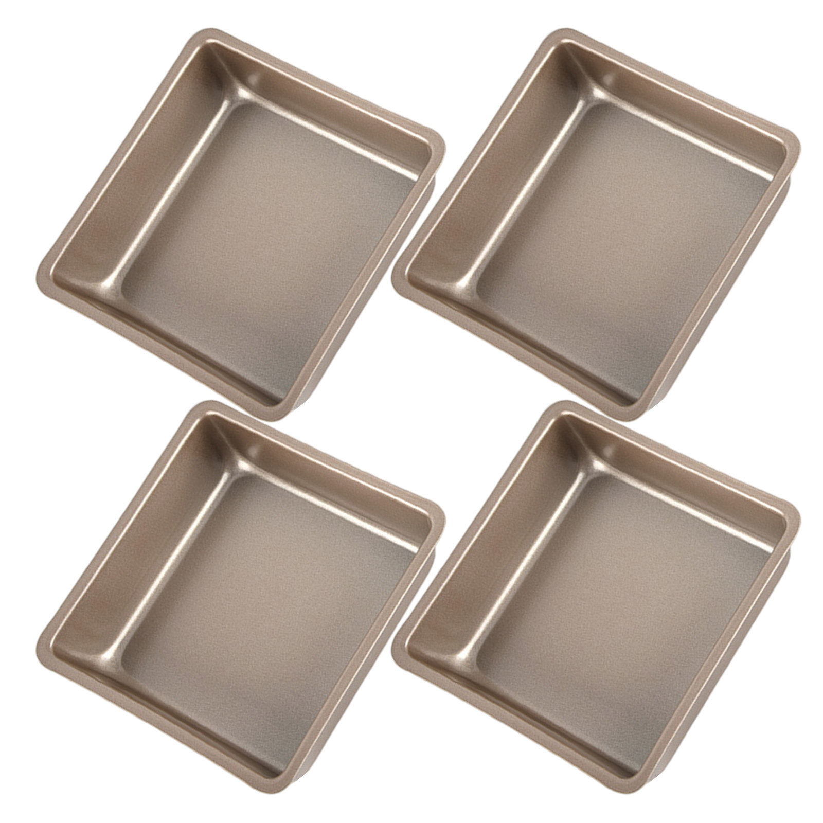 4Pcs 4 Inch Square Nonstick Ba - đánh giá và giá Toaster