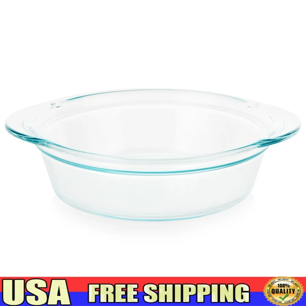 Deep Round Glass Baking Dish 9 - đánh giá và giá Microwave Oven