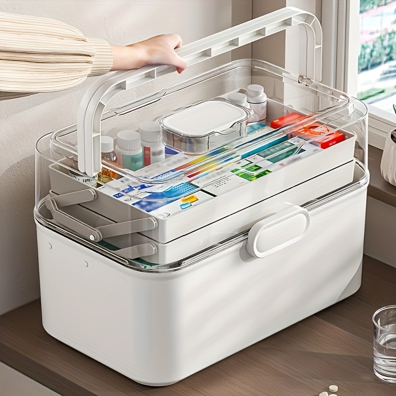 Large Capacity Clear Lid Medic - đánh giá và giá Kitchen Appliances Cabinet