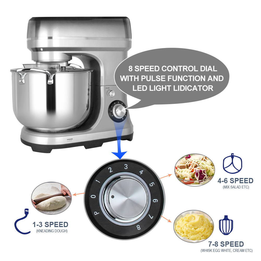 Ready to Ship 2000W 11-liter H - đánh giá và giá Stand Mixer