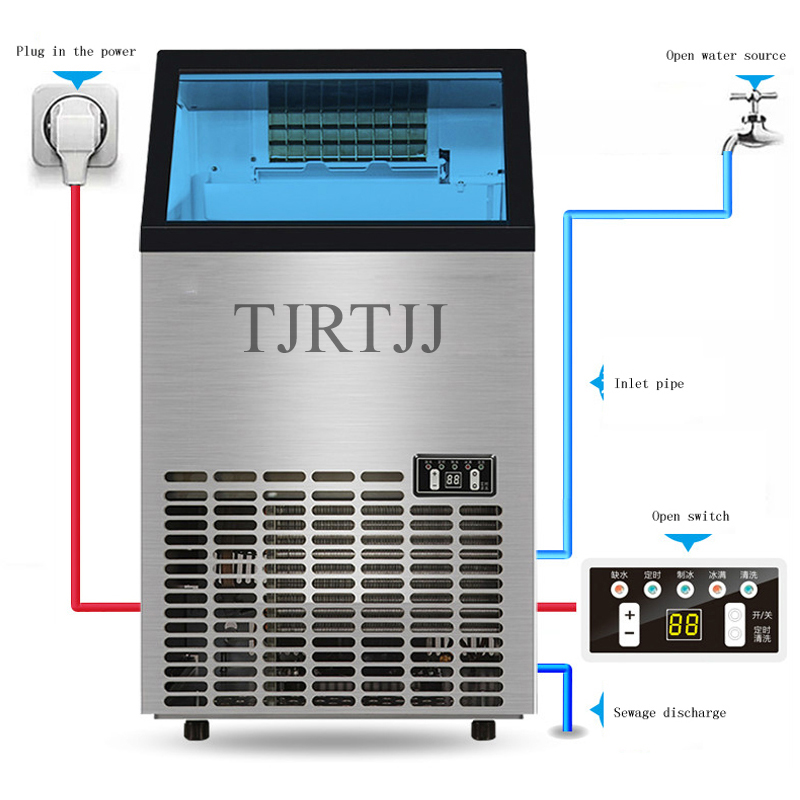 110V 220V Ice Maker Commercial - đánh giá và giá Coffee Maker