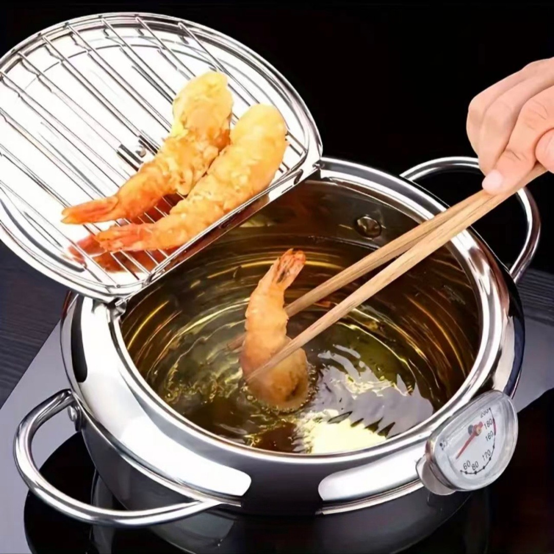 Stainless Steel Frying Pan wit - đánh giá và giá Induction Cooker