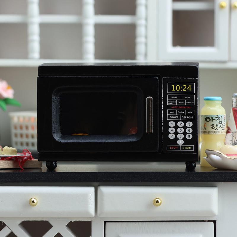 Hot Sale 1/12 Doll House Acces - đánh giá và giá Microwave Oven