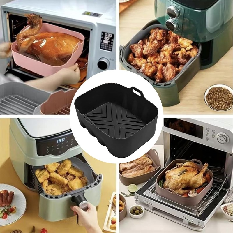 Reusable Silicone Air Fryer Li - đánh giá và giá Toaster